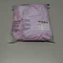 Girl's 2 Piece Outfits Cute Pearl Ribbed Knit Ruffle Short Sleeve T Shirt and Wrap Skorts Set (Purple)