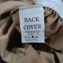 Chair Back Cover,  Removable Washable Chair Protector ( Brown), 8x14x32"