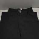 PRETTYGARDEN Women's Summer Elastic High Waisted Work Pants Straight Leg Dressy Business Casual Trousers Slacks Pockets (Black)