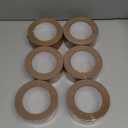Lichamp Kraft Packing Tape, Brown Kraft Gummed Tape for Packing Boxes, Shipping Cardboard and Carton Sealing, 6 Rolls x 2 inch x 55 Yard x 7 mil, B206BN