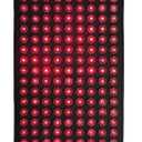 Red Light Therapy Acupressure Spike Mat with Heat, 144 LEDs, 100mW/cm Irradiance, 660nm & 850nm, Pain Relief, Muscle Recovery, Back Pain Therapy, 15-Min Timer, Safe, Easy to Clean, Includes Pillow