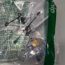 STREET WALK Flying Toy Ball Infrared Induction RC Flying Toy Built-in LED Light Disco Helicopter Shining Colorful Flying Drone Indoor and Outdoor Games Toys for 6 7 8 9 10 Year Old Boys and Girls (White)