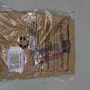 Milwaukee Leather DM4005 Men's Beige Lightweight Sleeveless Denim Shirt - X-Large