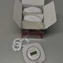 3 Packs Carbon Monoxide Detectors - Hembisen CO Alarm Detector Monitor Battery Operated with Digital Display for House Kitchen Restaurant Hotel Office