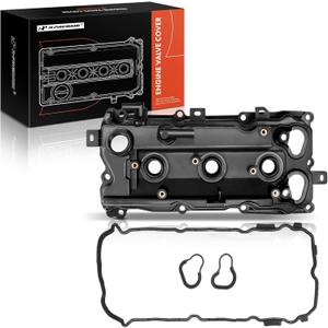 A-Premium Left Engine Valve Cover with Gasket Compatible with Nissan Altima 2015-2017, Maxima 2009-2017, Murano 2015-2017, Pathfinder 2015-2017, Infiniti QX60 2015-2017, V6 3.5L, Replace # 132649N00B