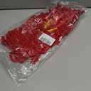 Joottuan Velvet Christmas Bow 5 x 7 inches Rustic Crafts Gift Bows Vintage Velvet Ribbon Wreath Bows for Christmas Tree Home Decor Indoor Outdoor Decoration (48, Red)