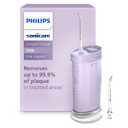 Philips Sonicare Compact Flosser 1000, Portable Water Flosser with 3 Flossing Modes, IPX7 Waterproof Oral Irrigator, Travel Friendly, Purple, Model HX3333/23