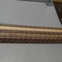 LazBlinds Cordless Bamboo Roman Shades, Privacy Blinds for Interior Windows, Room Darkening Roll Up Bamboo Blinds for Home & Patio, 34.5" W x 48" H, BDP-Driftwood