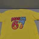 Six Seven Meme Mason 67 Ice Cream Drip On Back T-Shirt
 T-Shirt, M