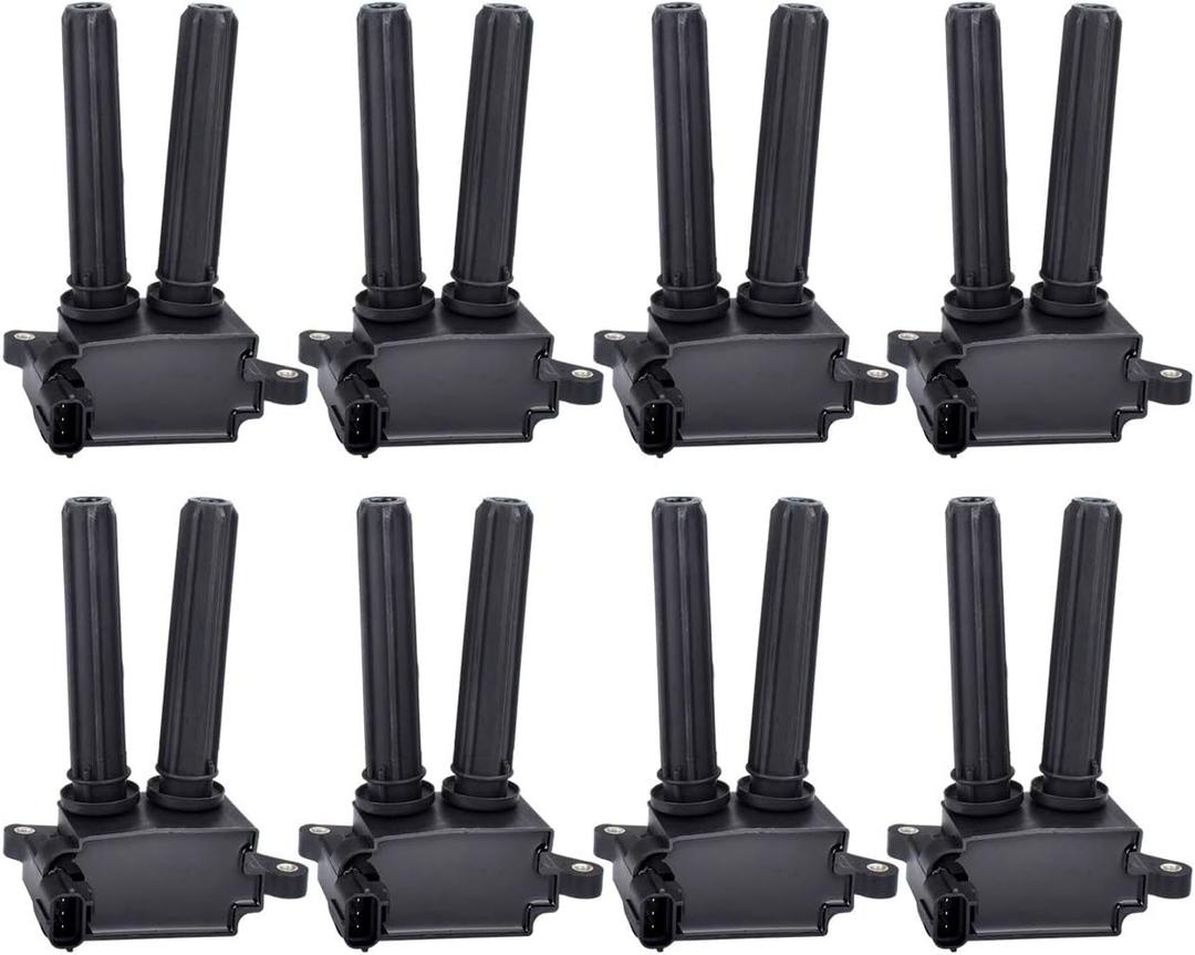 Bobina de encendido Paquete de 8 # UF504, C1526 Reemplazo para Jeep V8 5.7L 6.1L 6.4L - Chrysler 300, Aspen & Dodge Challenger, Charger, Durango, Magnum, Ram & Commander More, aos 2005-2016
