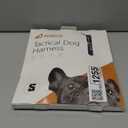 Auroth Tactical Dog Training Harness No Pulling Front Clip Leash Adhesion Reflective K9 Pet Working Vest Easy Control for Small Dogs Blue Camo S (S(Neck:14-21",Chest:20-31"),18-35 lbs)