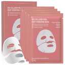Bio-Collagen Real Deep Mask, 4 Pack Overnight Hydrating Face Mask for All Skin Types, Collagen Face Mask