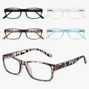Gaoye Professional Reading Glasses for All Day - Computer Readers with Blue Light Protection - Value Pack, +0.25