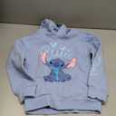 Disney Minnie Mouse, Winnie The Pooh, Lilo and Stitch Girls Pullover Hoodie for Kids (6, Blue)