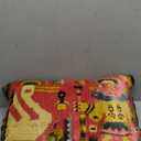 Creative Co-Op, Multicolor Vintage Beauty Cotton Velvet Lumbar Pillow Pattern 2