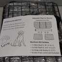 Amazon Basics Adjustable Dog Car Barrier for Vehicles, 59.72 x 5.20 x 16.46 in, Black