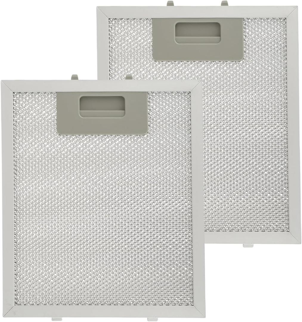 2 Pack W10915369 Range Hood Filter Replacement 5 Layer Aluminum Mesh Hood Grease Filter Fit for Whirlp Kitchen Exhaust Fan Jenn Air Kitchen Aid