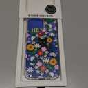 MOSNOVO for iPhone 17 Case | Military Grade 6.6ft Drop Tested | Camera Control | Clear with Black Cat in Garden Design