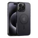 Slim Transparent Phone Case for iPhone 16 Pro and Pro Max, Dark Gray, (iPhone 16 pro Max)