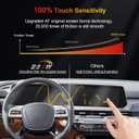 for 2025 Kia Telluride Screen Protector for 2023 2024 2025 Telluride S/EX/LX/SX Prestige (X-Line/X-Pro) 12.3-inch Touchscreen Bubble Free Soft Protective Film 2PCS