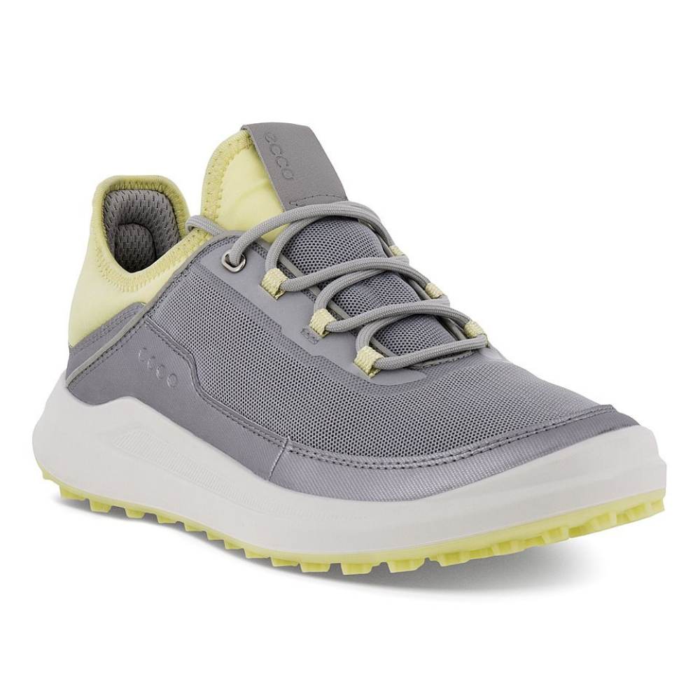 Ecco W Golf Core Concrete/Sherbet, size 11-11.5