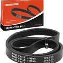 A-Premium 36.42 Inch Engine Serpentine Drive Belt Compatible with Volkswagen Jetta 2005-2014, Golf 2010-2014, Rabbit 2006-2009, 2.5L - Replace 5PK923