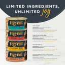 Reveal Natural Wet Canned Cat Food, 4-Flavor Variety Pack, Limited Ingredient, Grain Free, High Protein with No Artificial Additives, Fish and Chicken Variety in Broth (20 x 2.47 oz Cans) (EXP 11/05/28)