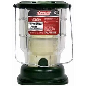 Coleman Repellents 77084 Citronella Candle Lantern, 50-Hr. Burn Time - Quantity 4