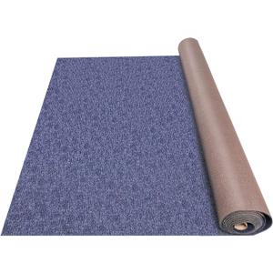 Happybuy 6 ft x 52 ft Deep Blue Marine Carpet for Boats Waterproof - 0.18" Thick Indoor Outdoor Rug Carpet Roll for Home Patio Porch Deck