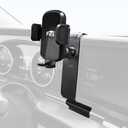 FICS Car Phone Holder for Kia Carnival (KA4) 2022, 2023, 2024 Custom-Fit Mount for Seamless Display Integration, Interior Accessories for Navigation Use, Stable Driving View