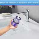 4 Pack Vacuum Filter Replacements for Dyson V10 SV12 Cordless Vacuum Cyclone Animal Absolute Total Clean Cordless Vacuum Cleaner Filter, Dyson Replacement Filters,Replace # DY-969082-01