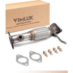 409 Stainless Steel Exhaust Flex Pipe Exhaust Front For 2013-2015 Kia Optima 2.0L Federal Emission System & 2011-2014 Hyunda Sonata 2.4L Federal Emission System with Sport Package (VK-52562)