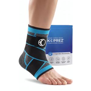 Koprez Plantar Fasciitis Sleeve - Plantar Fasciitis Relief, Plantar Fasciitis Socks, Ankle Compression Sleeve, Ankle Support for Women, Plantar Fasciitis Brace, Ankle Sleeve, Ankle Support Men