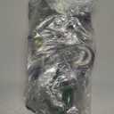 4 Inch Brake Stem Casters 1/2"-13x1-1/2, Swivel Stem Wheel, Replacement Caster Wheels Heavy Duty for Wire Shelving Racks Set of 4