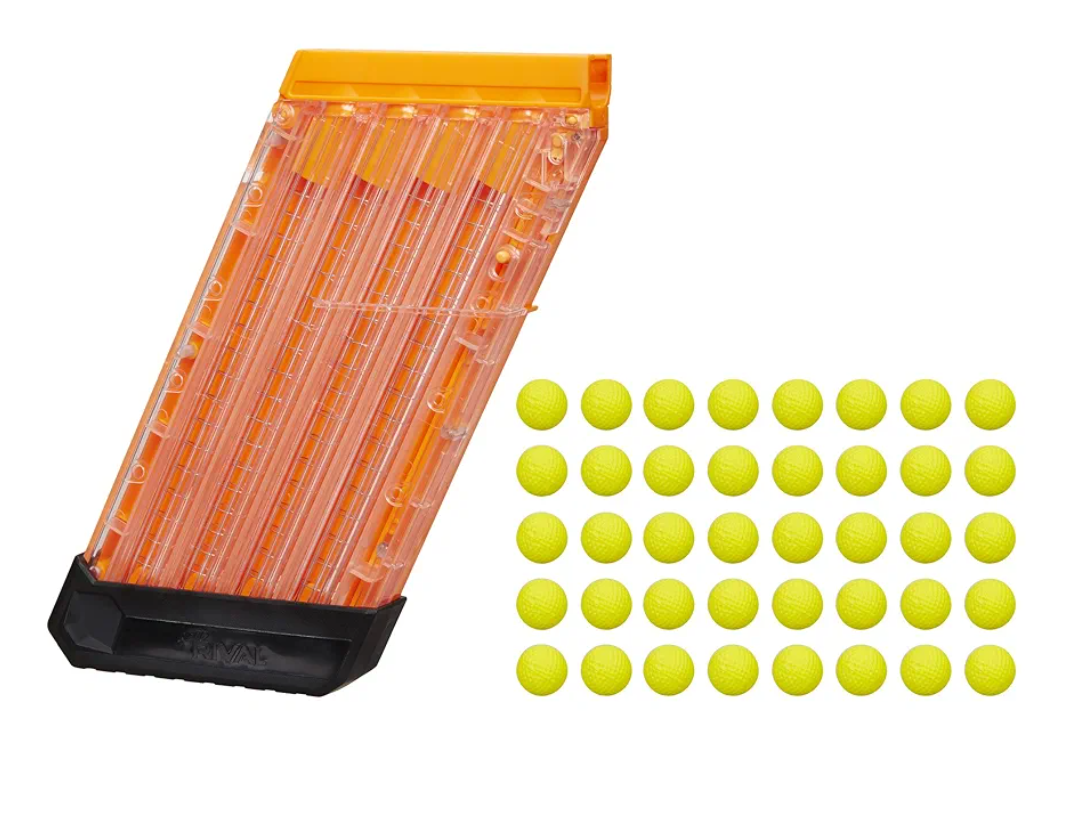 Nerf Rival 40-Round Refill Pack and 40-Round Magazine