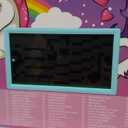 LEXiBOOK - Unicorn Educational and Bilingual Laptop Spanish/English - Toy for Children with 124 Activities to Learn Mathematics, Dactylography, Logic, Clock Reading, Play Games and Music - JC598UNIi2