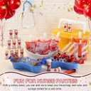123 Pcs Nurse Graduation Party Supplies Set, Iv Blood Bag for Drink Dram Pill Bottles Test Tube Syringe Kidney Basin for Nurse Week Bsn Rn Lpn School College Nursing Graduation Party Favors Decoration