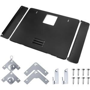 94951 RV Water Heater Door Conversion Kit Fits For Dometic RV Water Heater, Compatible with Atwood GCH6A-10E 6 Gallon, WH-6GA WH-6GEA WH-9GEA, Water Heater, Black