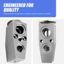 2 x Autoxbtc A/C Expansion Valve Compatible with Ford F-150 2009-2014, Expedition 2010-2014, Lincoln Navigator 2010-2014 Replaces:39356, EX 529492C, EX529492C, 4752090, YG417, 3411482, 9L1Z19849A