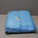 MED PRIDE Disposable Chux Pads 23in X 36in, Super Absorbent Bed Pads for Incontinence, Underpads for Adults, Kids, Pets (50 Count (Pack of 1) Blue/White)