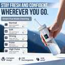 High-Pressure Portable Bidet for Travel – Electric, USB Rechargeable with Strong, Targeted Spray for a Clean Feel Anywhere, Waterproof & Ideal for Postpartum Care