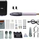SW300DC Single Swing Gate Opener Kit Automatic Gate Operator for Gates Leaf/Arm up to 662 Pounds and 10 Feet 433.92MHz