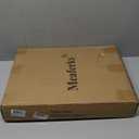 White Elongated Toilet Seat, Soft-Close Toilet Seat, Non-Slip Seat Bumpers, Quick Release Toilet Seat Hinge Easy Clean, Easy Installation, Stainless Steel hardware, 1 Pack (KP103)