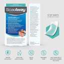 ScarAway Advanced Clear Silicone Scar Sheets, Medical Grade Silicone Strips (1.5" x 3") Scar Treatment and Prevention for Surgical, Burn, Body, Hypertrophic & Keloid Scar Treatment, 6 Clear Sheets