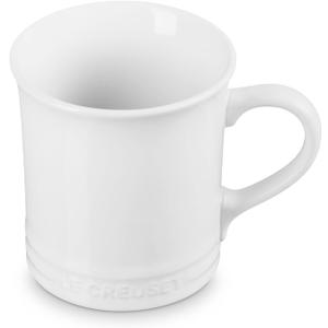 Le Creuset Stoneware Vancouver Mug, 14 oz., White