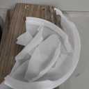 52 Inch Black Flush Mount Ceiling Fan with Light, 3CCT Dimmable LED, 6-Speed Remote Control, Reversible Motor,Quiet Low Profile Energy-Efficient for Bedroom & Living Room,ETL Listed