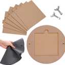 LEOLIO Pottery Wheel Bat System, Upgraded 12 Round Outer Bat Tool Set with 1pc Batmate & 6-Pack 7 Square Inner Bats, Bat Adapter with Portable Inserts for Potters and Clay Artists