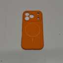 Miracase Magnetic for iPhone 17 Pro Case, Compatible with MagSafe, Integrated Silicone Camera Control Cover, 3.0mm Thicken Shockproof Drop Protection Phone Case for 17 Pro,Orange