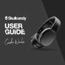 Skullcandy Crusher Wireless Bluetooth Headphones with Multi-Sensory Bass, Noise Isolating Over-Ear Fit, Up to 50 Hours Battery, Microphone for iPhone Android (Black)