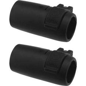 2Pcs Adjustable Quick Release Clamp Buckle Replacement for Paddle Shaft Clamp Adjuster for Most SUP Paddle Shaft 70x33mm Black